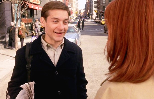 Þetta er eins og atriðið í Guffagrín þegar Max reynir við stelpuna