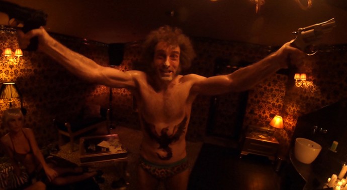 Sharlto Copley stars in HARDCORE HENRY Courtesy of STX Entertainment