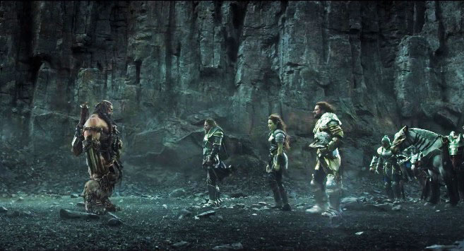 warcraft still orc human faceoff