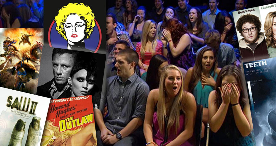 Bíóplaköt sem þóttu ekki kvikmyndahúsum&nbsp;bjóðandi